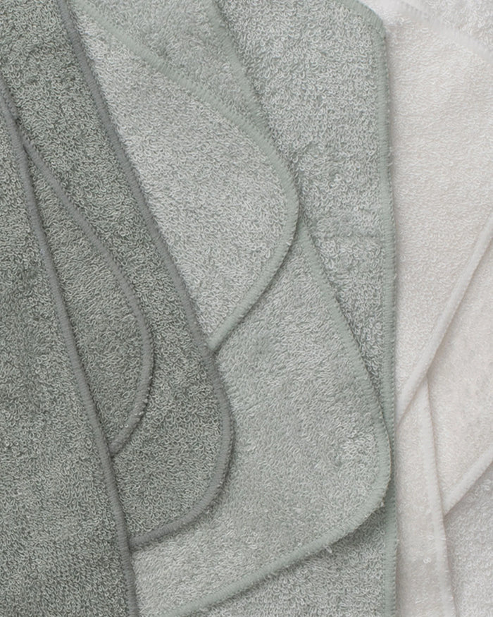 Little Bamboo Baby Toweling Washer 10 Pack - Turtle Bay