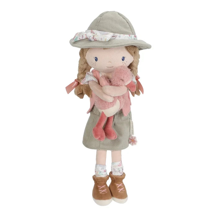 Little Dutch Safari Friends Activity Cuddle Doll Ranger Rosa