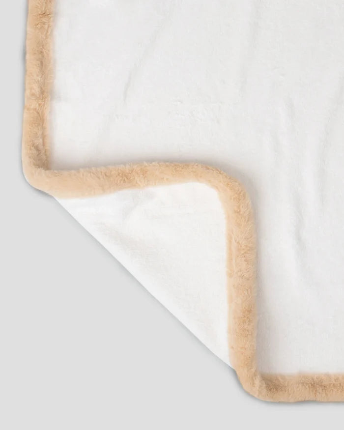 Little Linen Plush Baby Hooded Towel - Savanna Lion