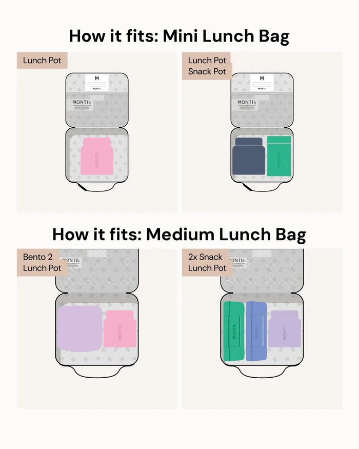 Montiico Insulated Lunch Pot - Navy