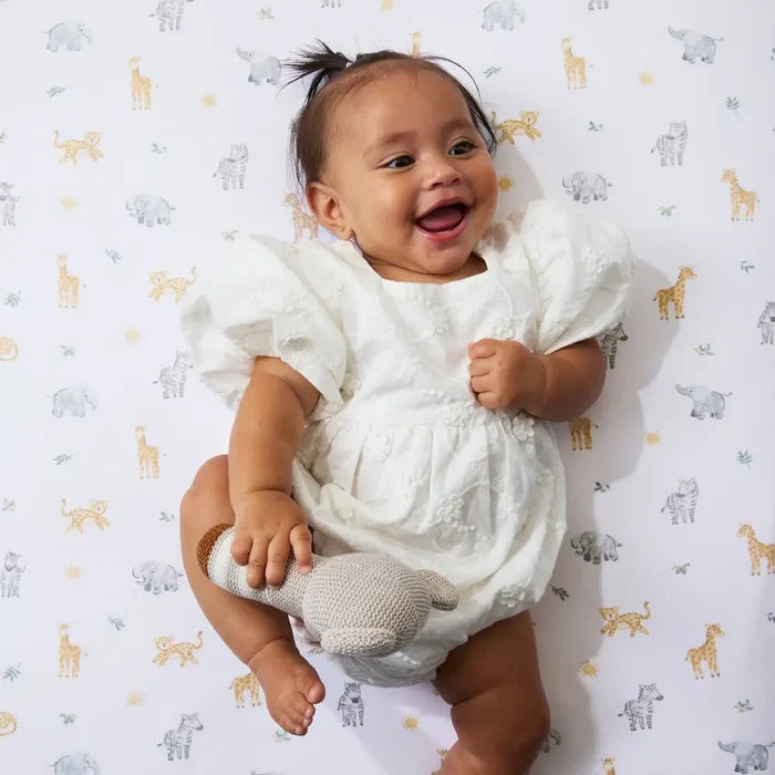 Organic Cot Fitted Sheet 2 Pack - Roam & Roar