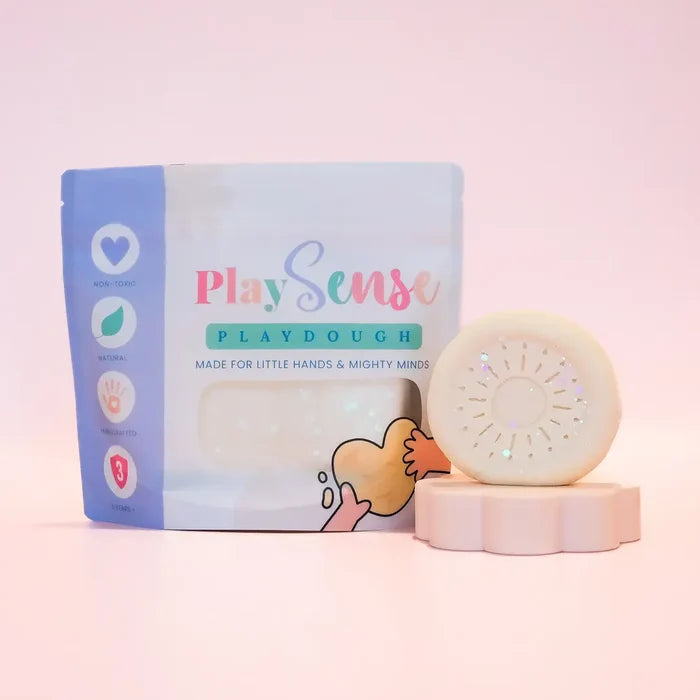 Play Sense Dough | Glitter White | Coconut Scented