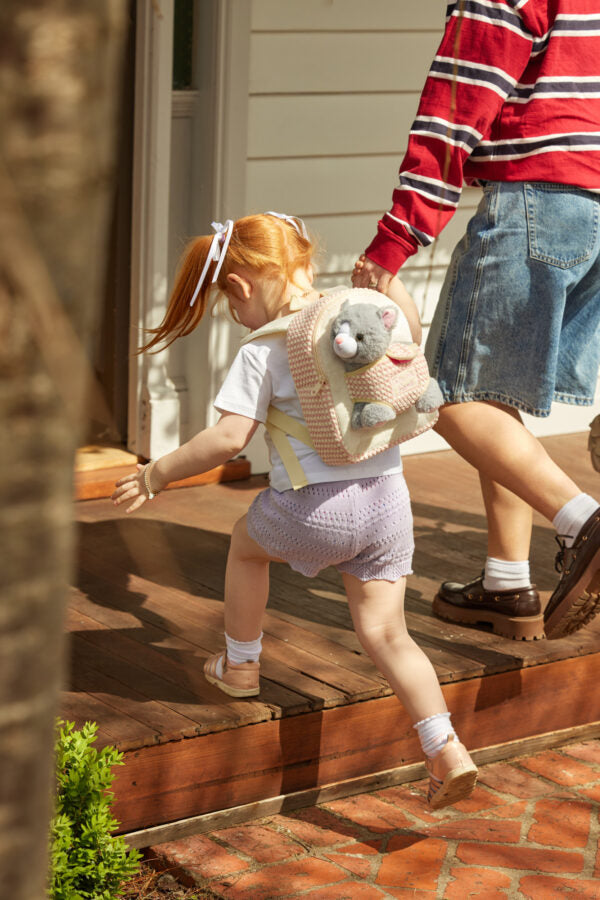 Soft Toy Kitten Take-Me-Home Backpack