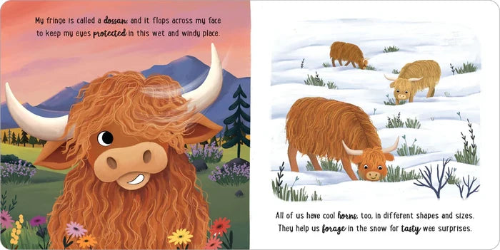 Story Time Padded Board Book - I Love Being a Highland Cow
