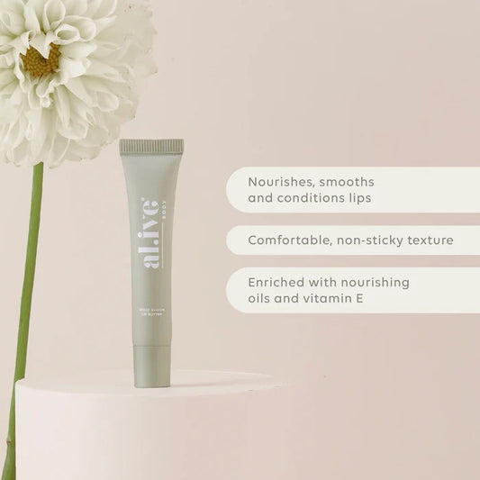 al.ive body Tinted Lip Butter - Ivory Bloom