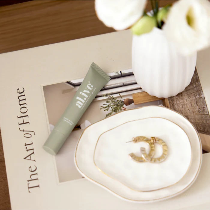 al.ive body Tinted Lip Butter - Ivory Bloom