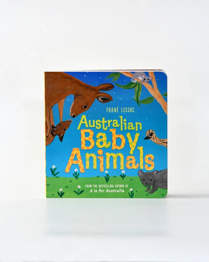 Australian Baby Animals Board Book by Frane Lessac