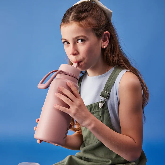 b.box - 1L Insulated Flip Top Drink Bottle - Berry