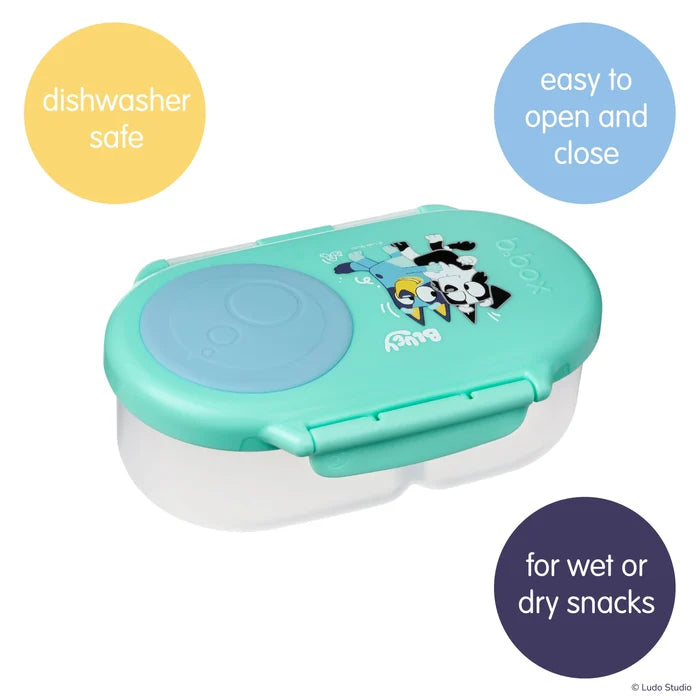 bbox x Bluey Playtime 2 Compartment Snackbox