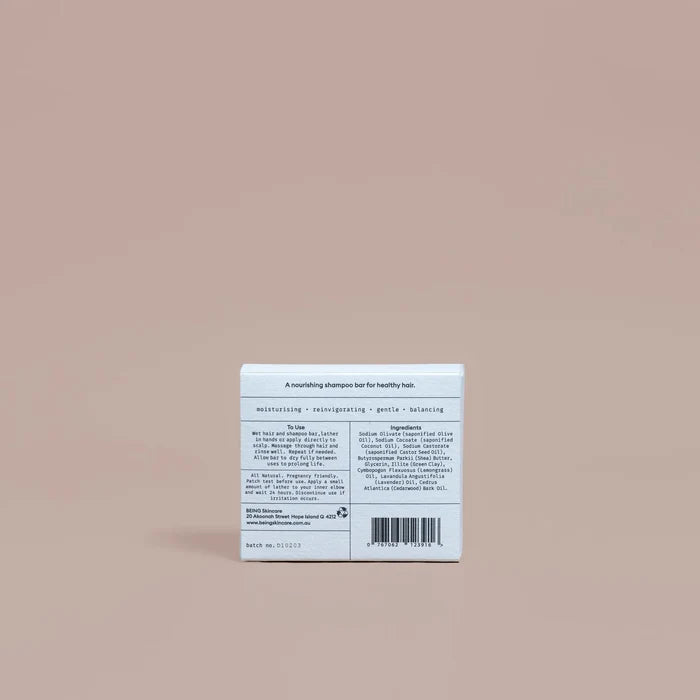 BEING Nourishing Shampoo Bar 120g