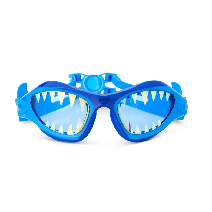 Bling2o Bigger Kids Swim Goggles | Megamouth Riptide Blue