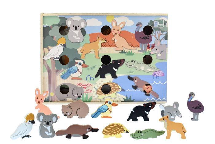Bush Buddies Australian Animal Hotel Set