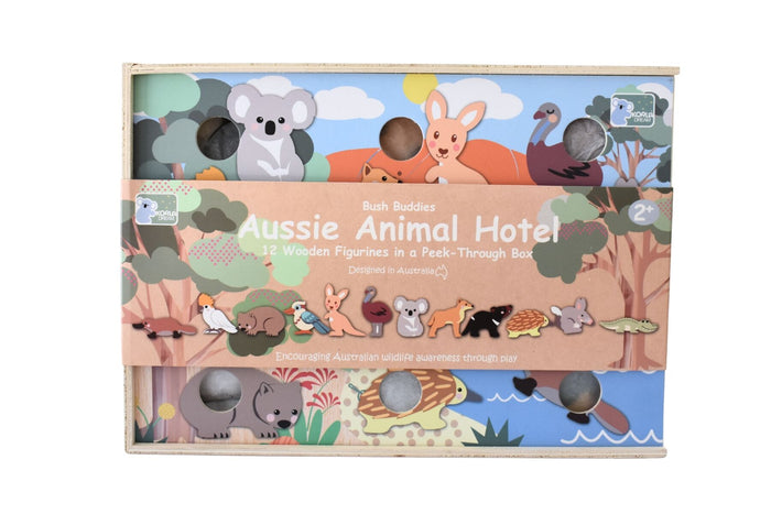 Bush Buddies Australian Animal Hotel Set