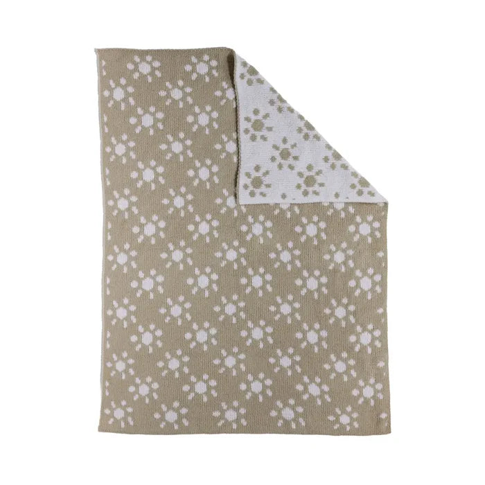Chenille Blanket - Sunflower Taupe