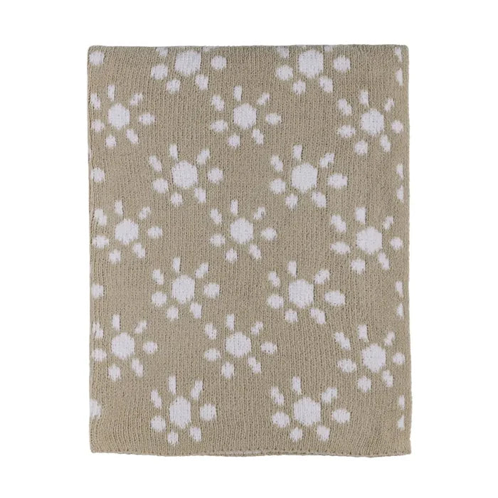 Chenille Blanket - Sunflower Taupe