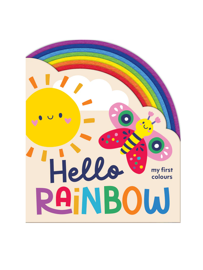 Chunky Felt Board Book - Hello Rainbow
