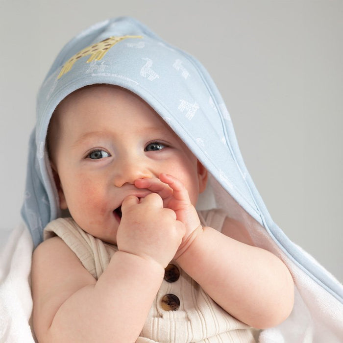 Cotton Hooded Towel - Wild Safari