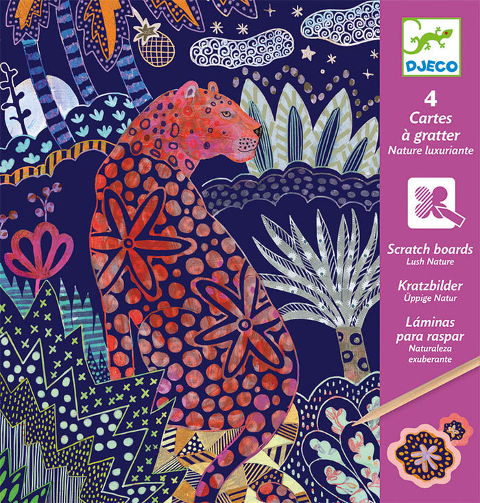 Djeco Lush Nature Scratch Cards