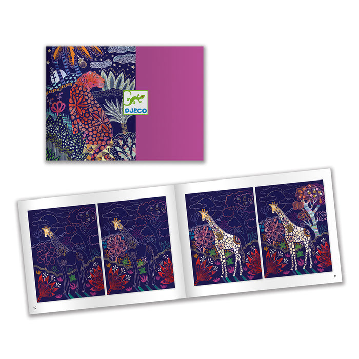 Djeco Lush Nature Scratch Cards