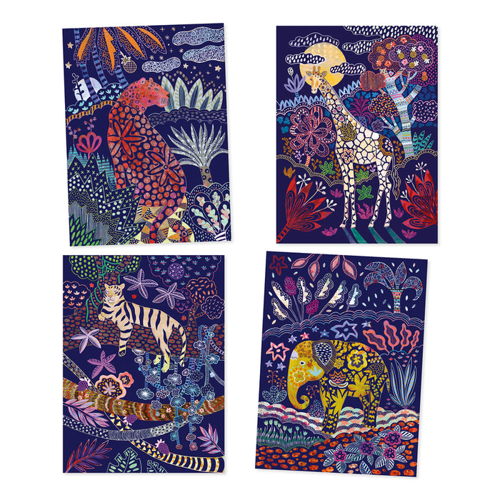 Djeco Lush Nature Scratch Cards