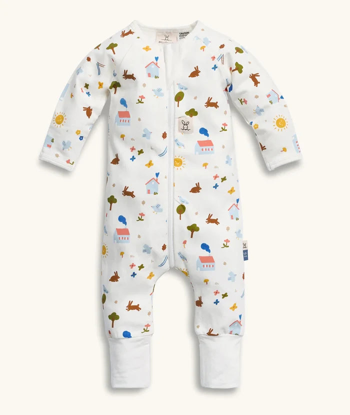 ergoPouch Layer | Long Sleeve Zip Bodysuit 1.0 TOG - Daydream
