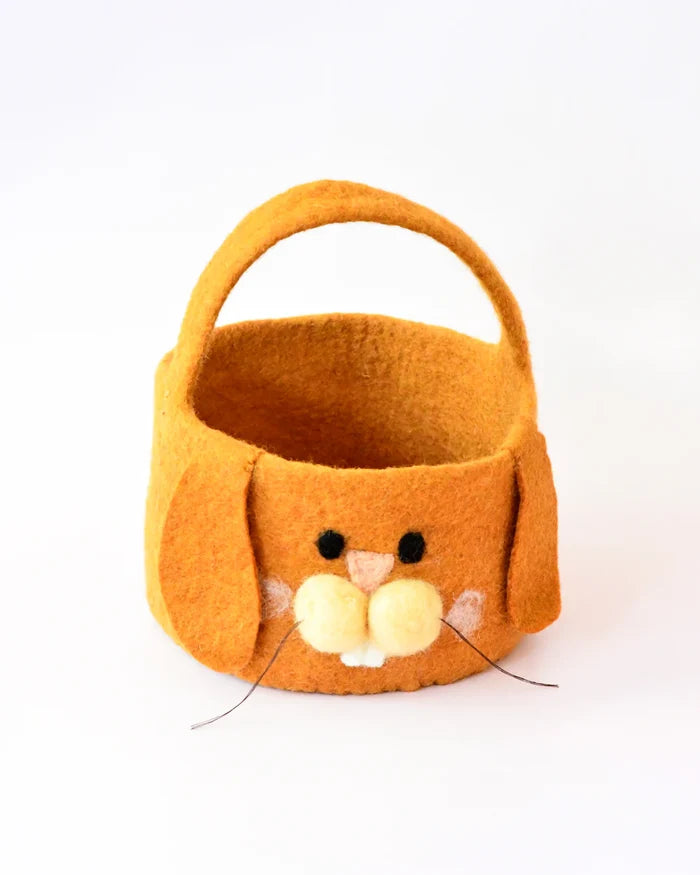 Felt Easter Bunny Basket Bag