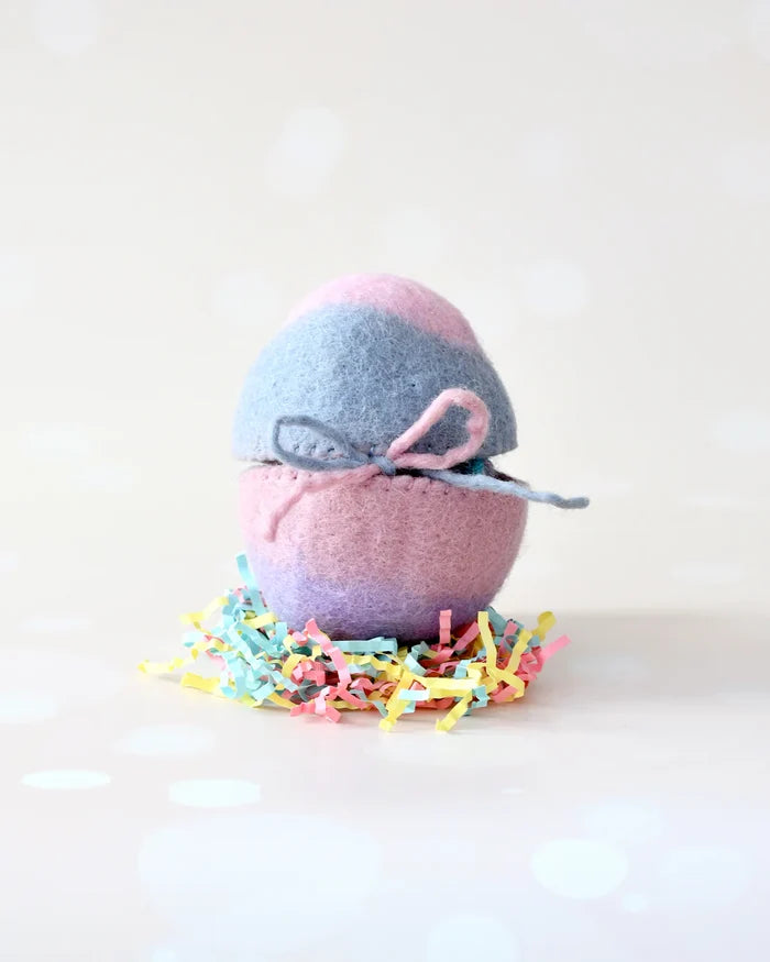 Felt Surprise Egg - with Unicorn Toy Inside
