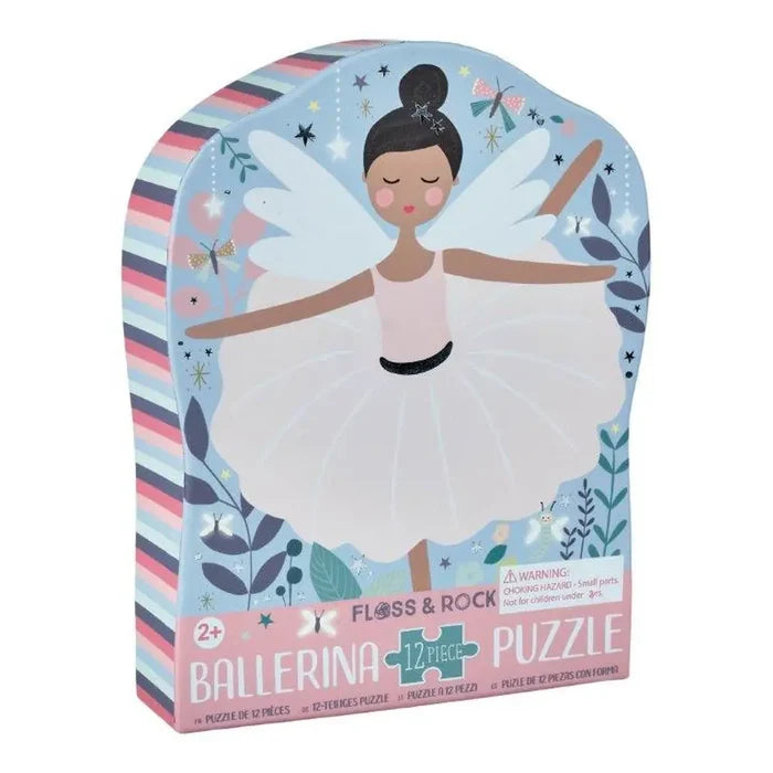 Floss & Rock 12 Pc Shaped Jigsaw Puzzle - Enchanted