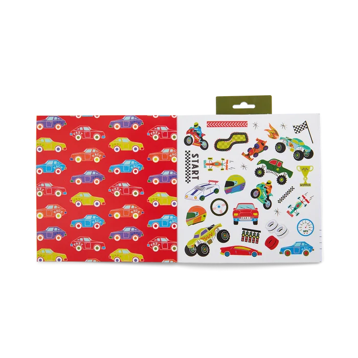 Floss & Rock Colouring & Sticker Book - Cars