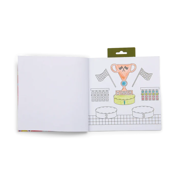 Floss & Rock Colouring & Sticker Book - Cars