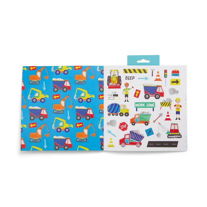 Floss & Rock Colouring & Sticker Book - Construction