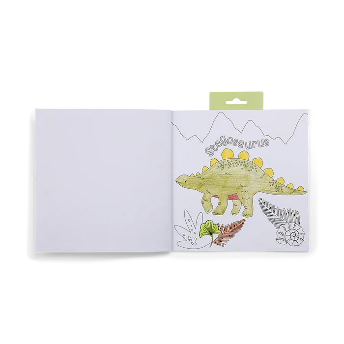 Floss & Rock Colouring & Sticker Book - Dinosaurs
