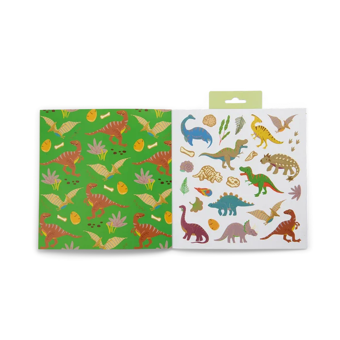 Floss & Rock Colouring & Sticker Book - Dinosaurs