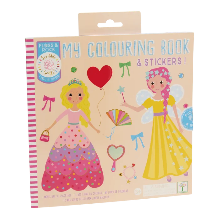 Floss & Rock Colouring & Sticker Book - Princess