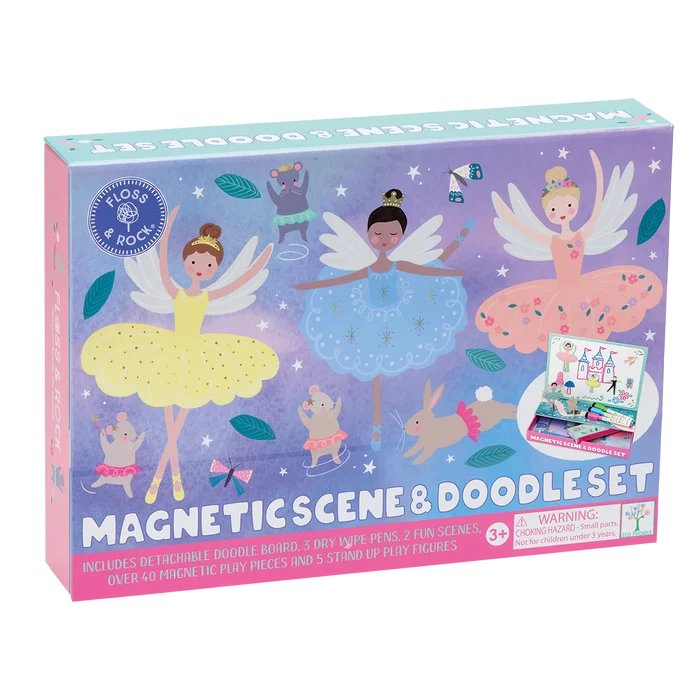 Floss & Rock Magnetic Scene & Doodle Set - Enchanted