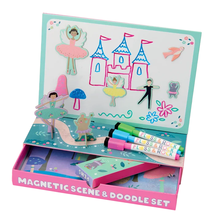 Floss & Rock Magnetic Scene & Doodle Set - Enchanted
