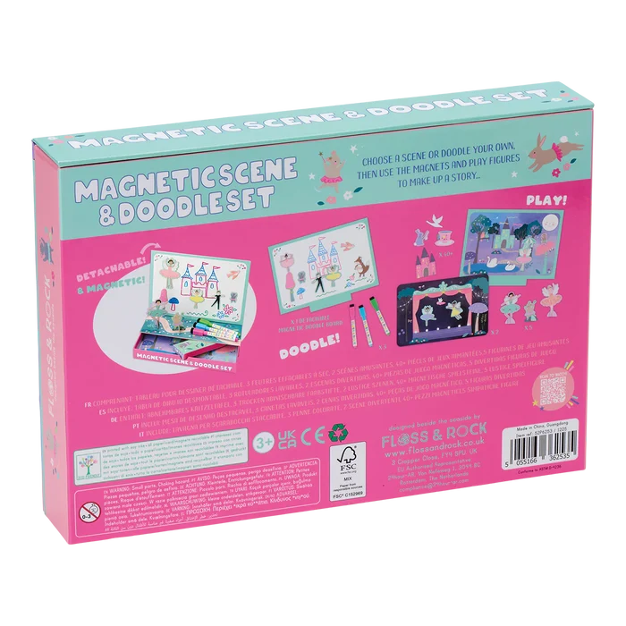 Floss & Rock Magnetic Scene & Doodle Set - Enchanted