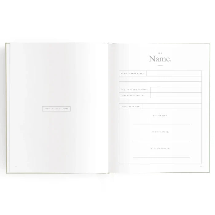 Fox & Fallow Baby Record Book - Breton Stripe