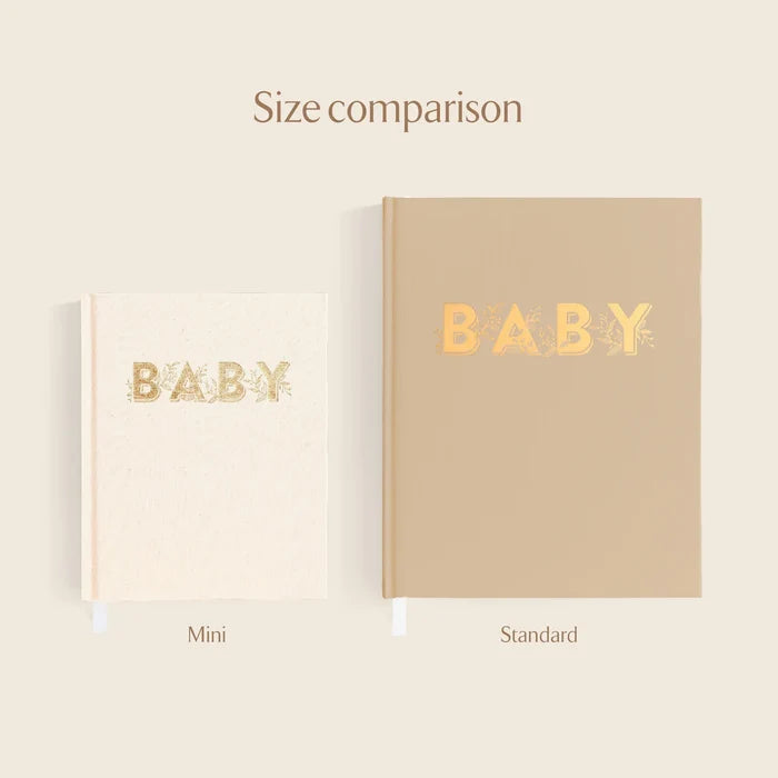 Fox & Fallow Mini Baby Book - Oatmeal