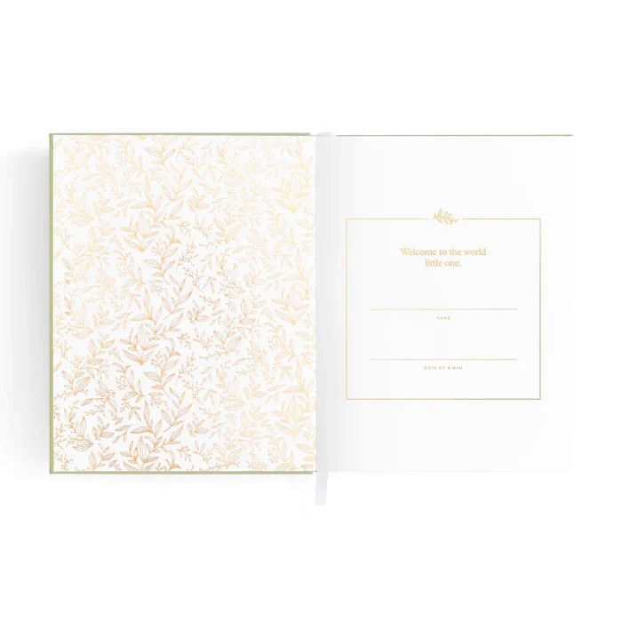 Fox & Fallow Mini Baby Book - Oatmeal