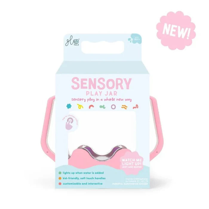 Glo Pal Sensory Play Jar - Pink