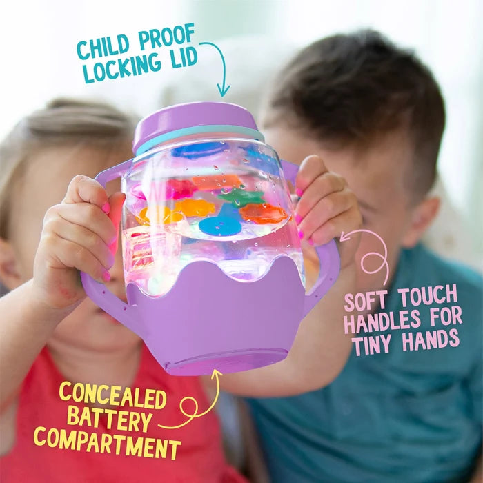 Glo Pal Sensory Play Jar - Pink