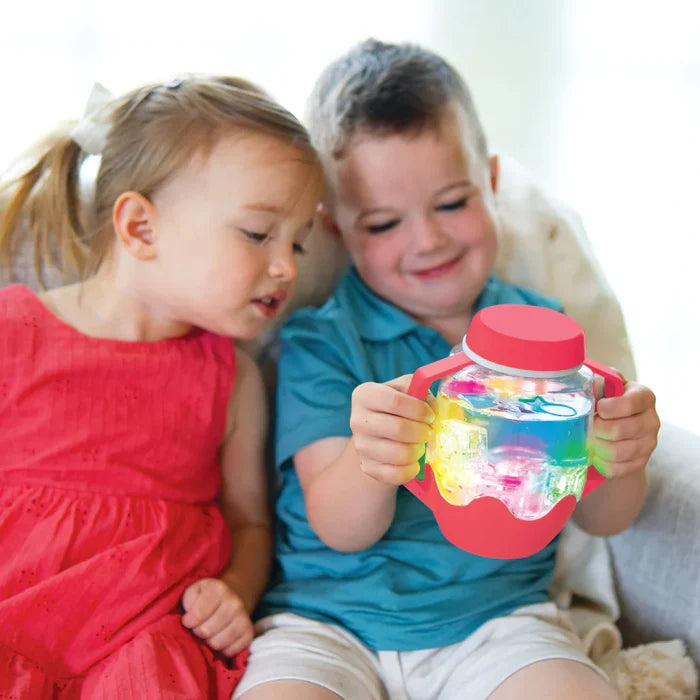Glo Pal Sensory Play Jar - Pink