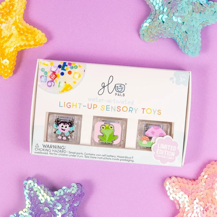 Glo Pals Light-up Sensory Cubes 6-Pack Fairy Gift Set