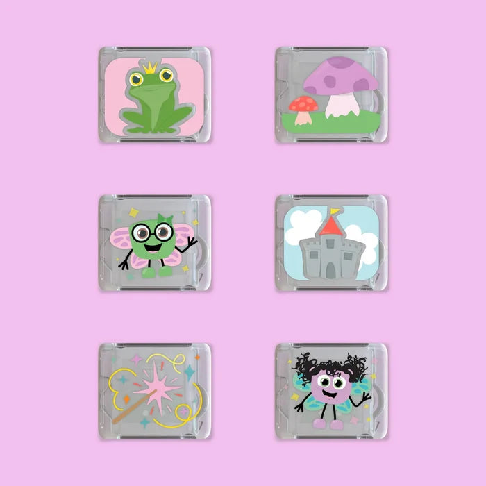 Glo Pals Light-up Sensory Cubes 6-Pack Fairy Gift Set