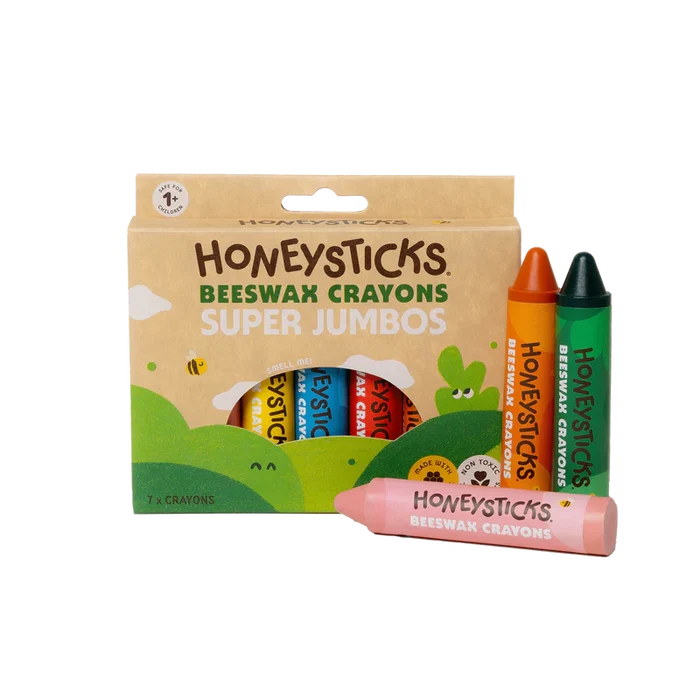 Honeysticks Beeswax Crayons Super Jumbos 7pk
