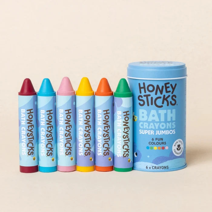 Honeysticks Super Jumbo Bath Crayon 6 Pack
