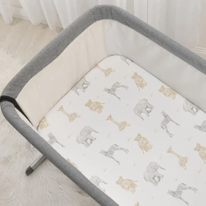 Jersey Bassinet Fitted Sheet 2-Pack - Savannah Babies