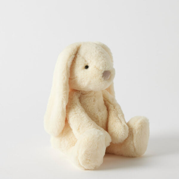 Jiggle & Giggle 35cm Bunny Plush Toy - Lemon