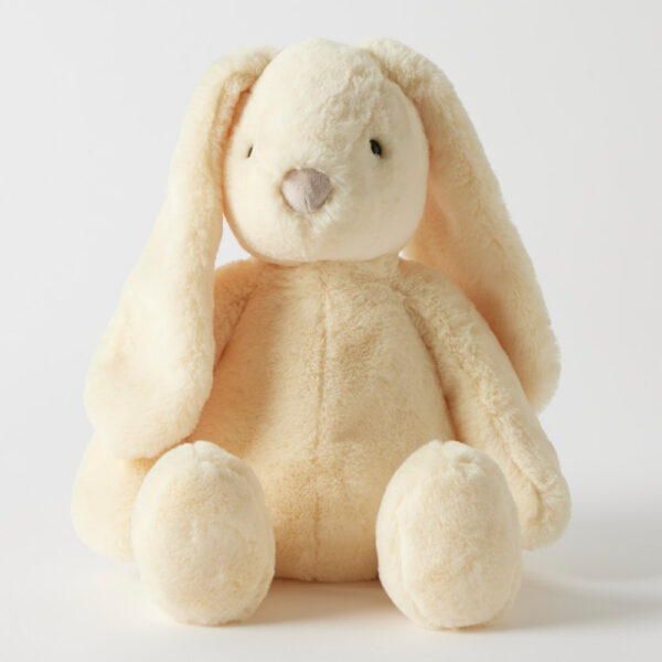 Jiggle & Giggle 48cm Bunny Plush Toy - Lemon